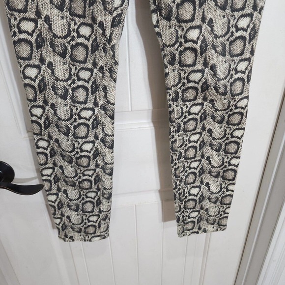Good American Womens Jeans Good Legs Snake Print High Rise Skinny Pants Size 6 - Picture 5 of 10